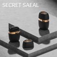 thumbnail image 2 of ID Protector Ink Roller Wide Identity Theft Protection Confidential Roller Signature Stamp for Data Privacy 21mm Scrolling Width Blocking Out Address Info Office Home Accessory, 2 of 7