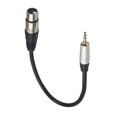 thumbnail image 3 of Headset Audio Cable 3.5mm Male to XLR Female Stereo Audio Cable Plug, 3 of 5