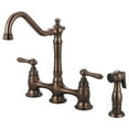 thumbnail image 4 of Pioneer Faucets 2AM501 Americana 1.5 GPM Bridge Kitchen Faucet - Chrome, 4 of 5