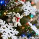thumbnail image 5 of Adornos navideños de acrílico divertidos para colgar en el árbol de Navidad | Decoración navideña | Decoraciones festivas | 8 cm de diámetro, 5 of 5