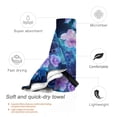 thumbnail image 3 of Beach Towel Sea Turtle Colorful Galaxy Butterfly Hibiscus Towel Decor Stuff Quick Dry Super Absorbent Towel Oversized Sand Free Towel Women Men 31.5"X63", 3 of 7