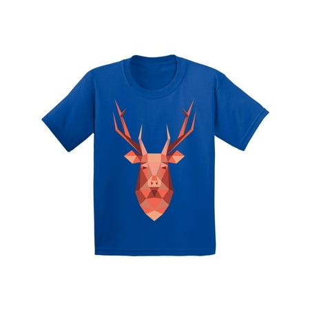 

Awkward Styles Ugly Christmas T-Shirt for Boys Girls Pink Xmas Deer Toddler Shirt
