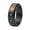 Black, variant on Rotatable Daisy Rainbow Ring for Women Men Enamel Dainty Flower LGBTQ Stainless Steel Pride Statement Jewelry Gift Sizes 5-13