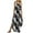 Black, variant on Dvprdro Women's Summer Tank Dress Fashion Floral V Neck Spaghetti Strap Side Split Casual Loose Beach Sun Long Maxi Dress