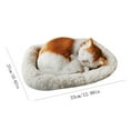 thumbnail image 2 of Dpityserensio Realistic Sleeping Breathing Furry Dog With Mat Animals Decor, 2 of 3