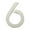 G#20🍉, variant on Acrylic Silvery Number Plate 10CM | Modern Three-Dimensional House Door Sign | Durable Self- Home Decor Sticker | Sleek Polished Finish for Contemporary Walls, Offices, Apartments