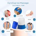 thumbnail image 4 of Vaso criogénico para terapia de masaje con hielo (paquete de 2) con bolas de hielo, 4 of 8