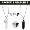 thumbnail image 3 of DESIGNICE 2 Pcs Couple Necklace,Romantic "I Love You" Gifts for Her,Matching Couples Jewelry, 3 of 5