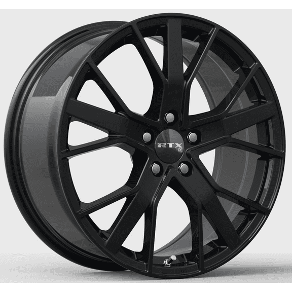 RTX Brumen 21x9.5 5x112 ET32 CB66.6 Gloss Black Wheel