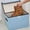 Blue, variant on Large Foldable Storage Cubes with Lid, 24L Capacity, Sturdy Fabric Closet Organizer for Clothes, Toys, Bedding, and Household Items, Foldable and Space-Saving for Neat Storage Solutions