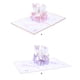 thumbnail image 5 of Advancent 3D cumpleaños Pop Up flor saludo tarjeta de papel en blanco sobre aniversario Acción de Gracias Navidad vacaciones regalo mujeres artesanía Kits de decoración para fiestas Púrpura Advancent HA010337-02, 5 of 6