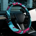 thumbnail image 6 of Print 14.5 Inch Printing PVC Leather Auto Accessories Steering Wheel Covers for Car Wheel Protection, 6 of 6