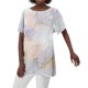 thumbnail image 1 of Gibobby Casual Playera de Manga Corta para Mujer Camiseta manga corta con cuello redondo y estampado bloque color cómoda informal verano para mujer(Amarillo,M), 1 of 4