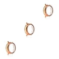 thumbnail image 4 of Cateissary Estuche para relojes Crystal Electroplate Sparkle Rhinestone Protector Creative Double Rows Watch Cover R830-40mm Rose Gold Type1 NO1, 4 of 6