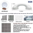 thumbnail image 3 of Suction Bathroom Grab Rails, Hand Rail For Disabled, Portable Mobility Aids Safety Handle With Suction Cup Fitting, No Fixings Needed For Bathroom, 3 of 4