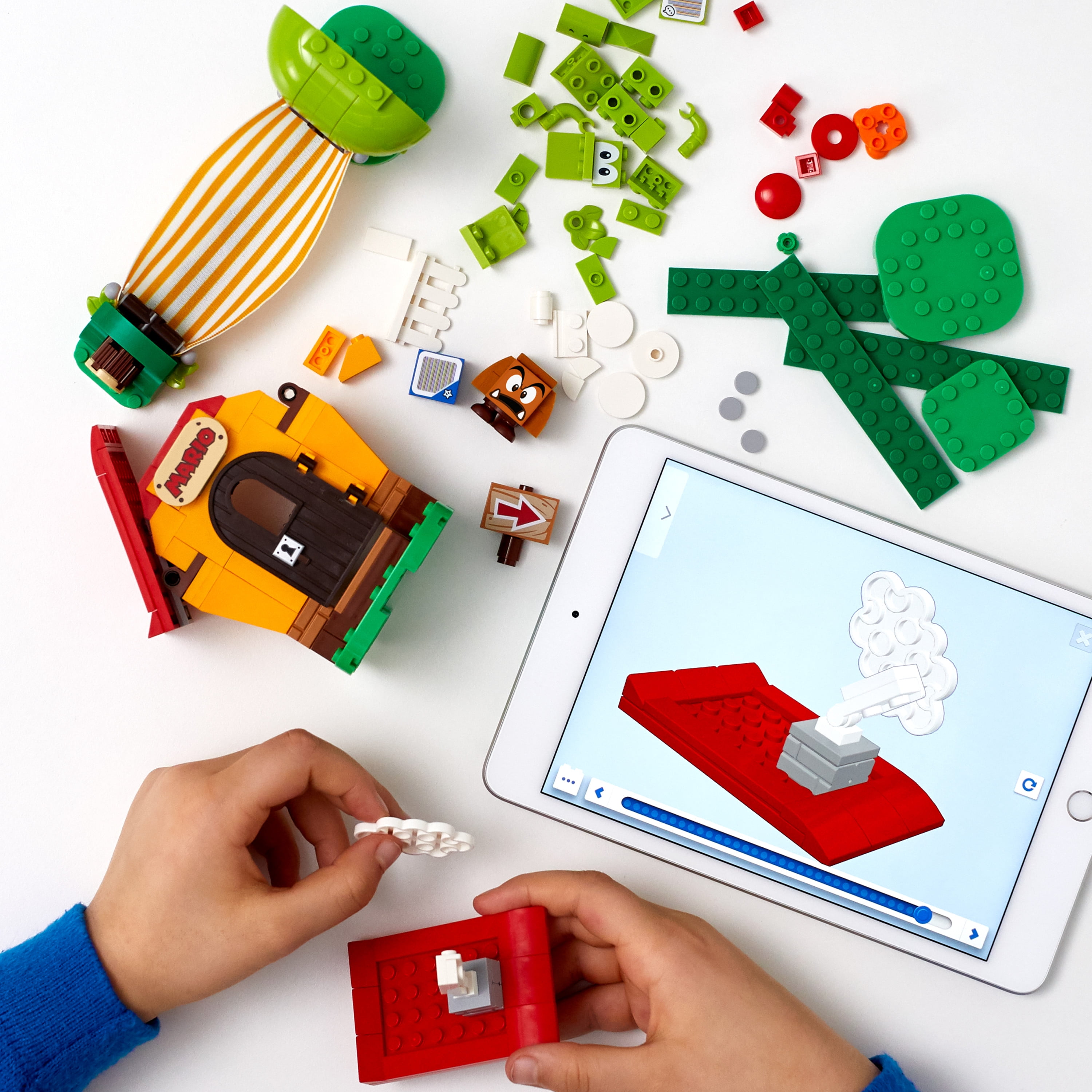 HOT Yoshi Lego Mario House Set LEGO Super Mario Mario's