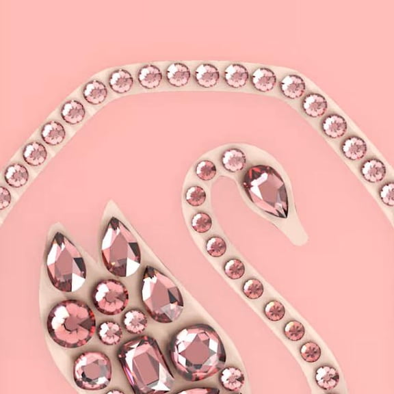 Swarovski Smartphone Case Swan Iphone 13 Pro Max Pale Pink