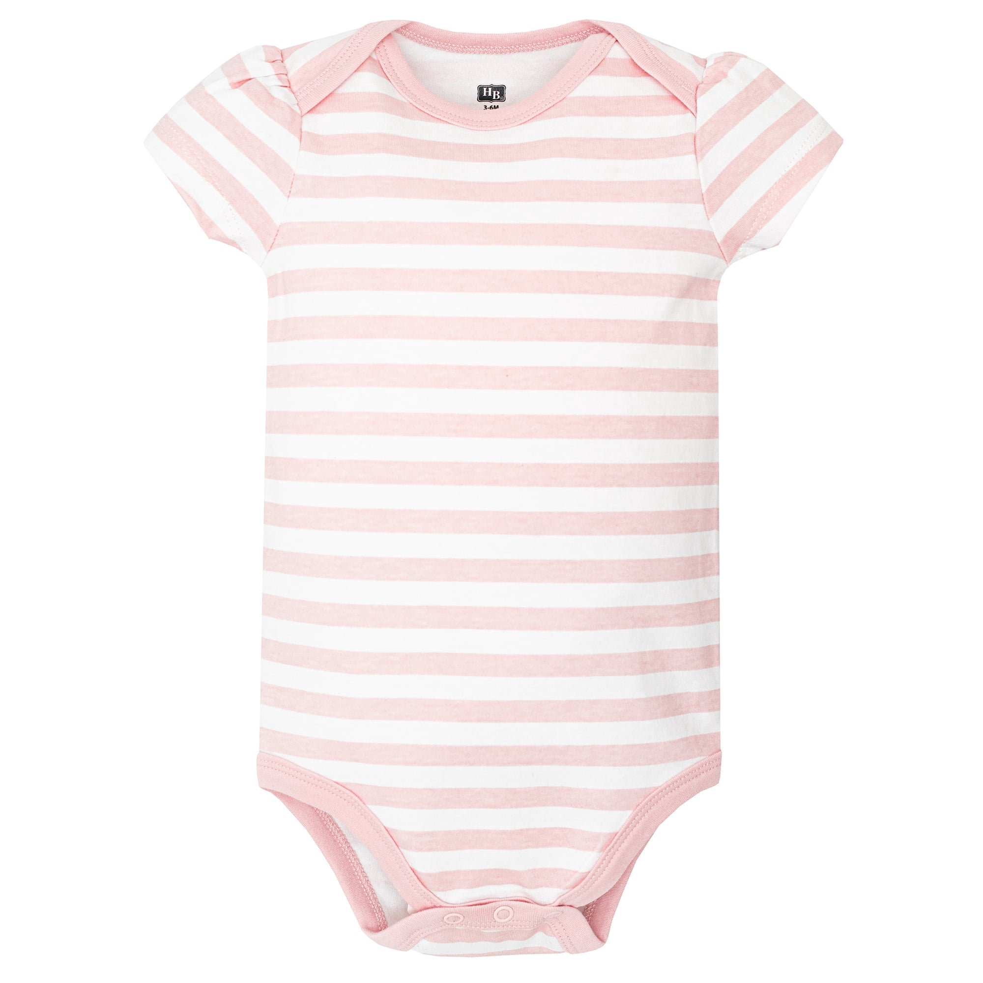 Hudson Baby Infant Girls Cotton Bodysuits 5-Pack, Bonjour Paris, Preemie