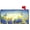 Flowers and Butterflies, variant on Colorful Rainbow Tree of Life Branch Mailbox Cover Magnetic Mailbox Wraps Post Box Cover Décor 21x18 in