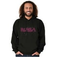 thumbnail image 5 of NASA Worm Logo Star Constellation Hoodie Sweatshirt Women Men Brisco Brands S, 5 of 6