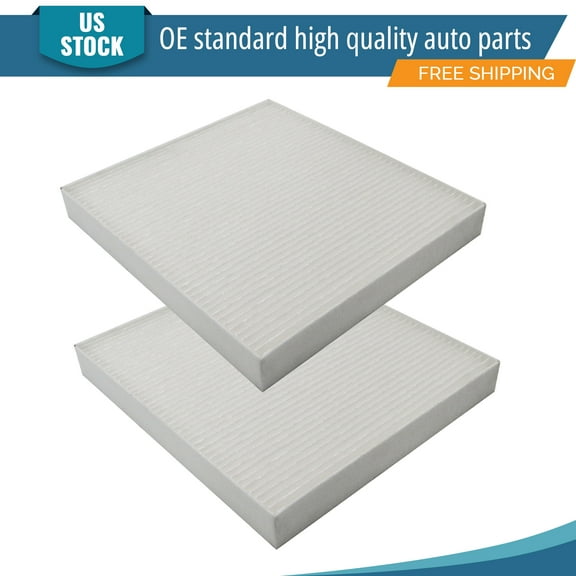 YXPCARS 2PCS Cabin Air Filter for Ram 1500 Chrysler 200 Sebring Dodge Jeep, New Activated Carbon Cabin Air Filter Replacement (CF10729)