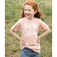 thumbnail image 3 of Six Floral 6th Birthday Shirt for Toddler Girls Sixth Birthday Outfit Peach Shirt Youth Large, 3 of 5