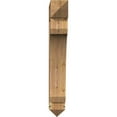 thumbnail image 2 of Ekena Millwork 6"W x 30"D x 42"H Legacy Arts & Crafts Rough Sawn Bracket, Western Red Cedar, 2 of 4