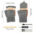 Lroveb Fingerless Gloves for WoMen Womens Usb Heated Gloves Kkuyt