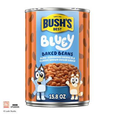 Bush's Bluey Baked Beans, Canned Beans, 15.8 oz Can