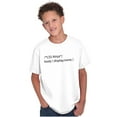 thumbnail image 5 of Funny Computer Coding Joke CSS Ninja Crewneck T Shirts Boy Girl Teen Brisco Brands XS, 5 of 6