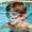 Color#d, variant on Children's Large Frame Waterproof and Anti Fog Swimming Goggles, Toddler Goggles Swim Mask with HD Frame for Kids