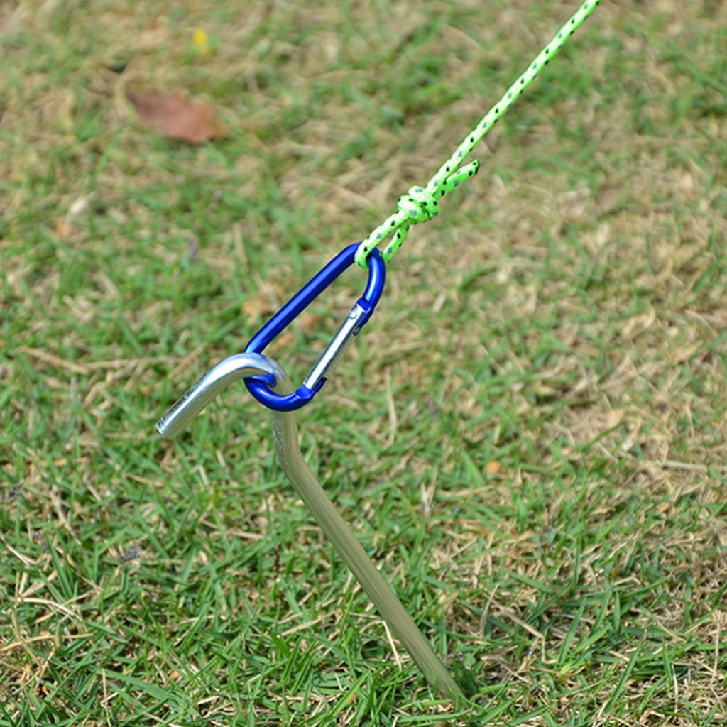 Durability Tent Sand Pegs Multipurpose Tent Anchors Heavy Type Tent Stakes for Hiking Backpacks Essential