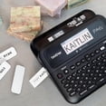 thumbnail image 6 of Brother Business Professional Connected Label Maker Bundle with Carrying Storage Case and TZe2312PK P-touch Black Print on White Laminated Label Tape, 6 of 11
