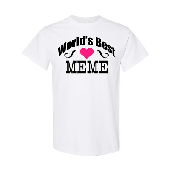 Inktastic World's Best Meme T-Shirt