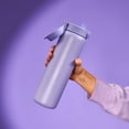 thumbnail image 5 of ION8 Leak Proof Flip-Top 1 Litre Insulated Steel Water Bottle, Dishwasher-Safe, Purple, 920ml (31oz), 5 of 11