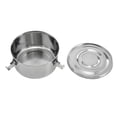 thumbnail image 6 of 3x Food Storage Containers, 304 Stainless Steel Food Storage Containers, Leak-Proof Smell-Proof Silver 67.63oz, 6 of 18