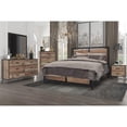 thumbnail image 6 of New Classic Furniture Elk River Solid Wood Queen Bed in Rustic Brown, 6 of 6