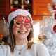 thumbnail image 4 of Ornamentos Del Árbol de Navidad Decoraciones de Navidad, Gafas de Bola, Adultos Y Niños Vestir Accesorios, Cuñas Del Árbol de Navidad, Gafas de Bola Marco Vestido de Fiesta para Mujeres, 4 of 4