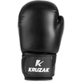 thumbnail image 2 of Kruzak Boxing Gloves for Kids 5-10 Years - Black - 6OZ, 2 of 5