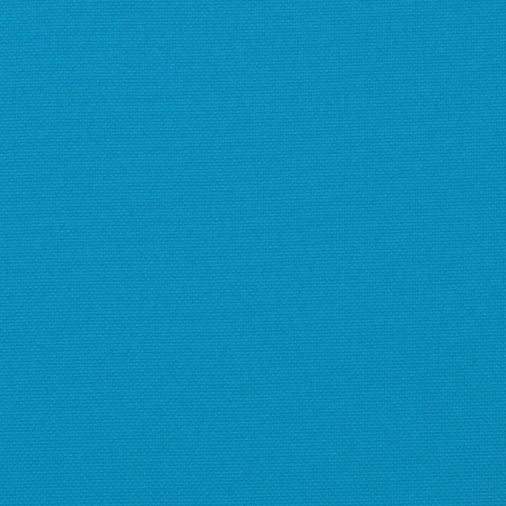 vidaXL Pallet Cushion Blue Polyester 7.8"x7.8"x1.9