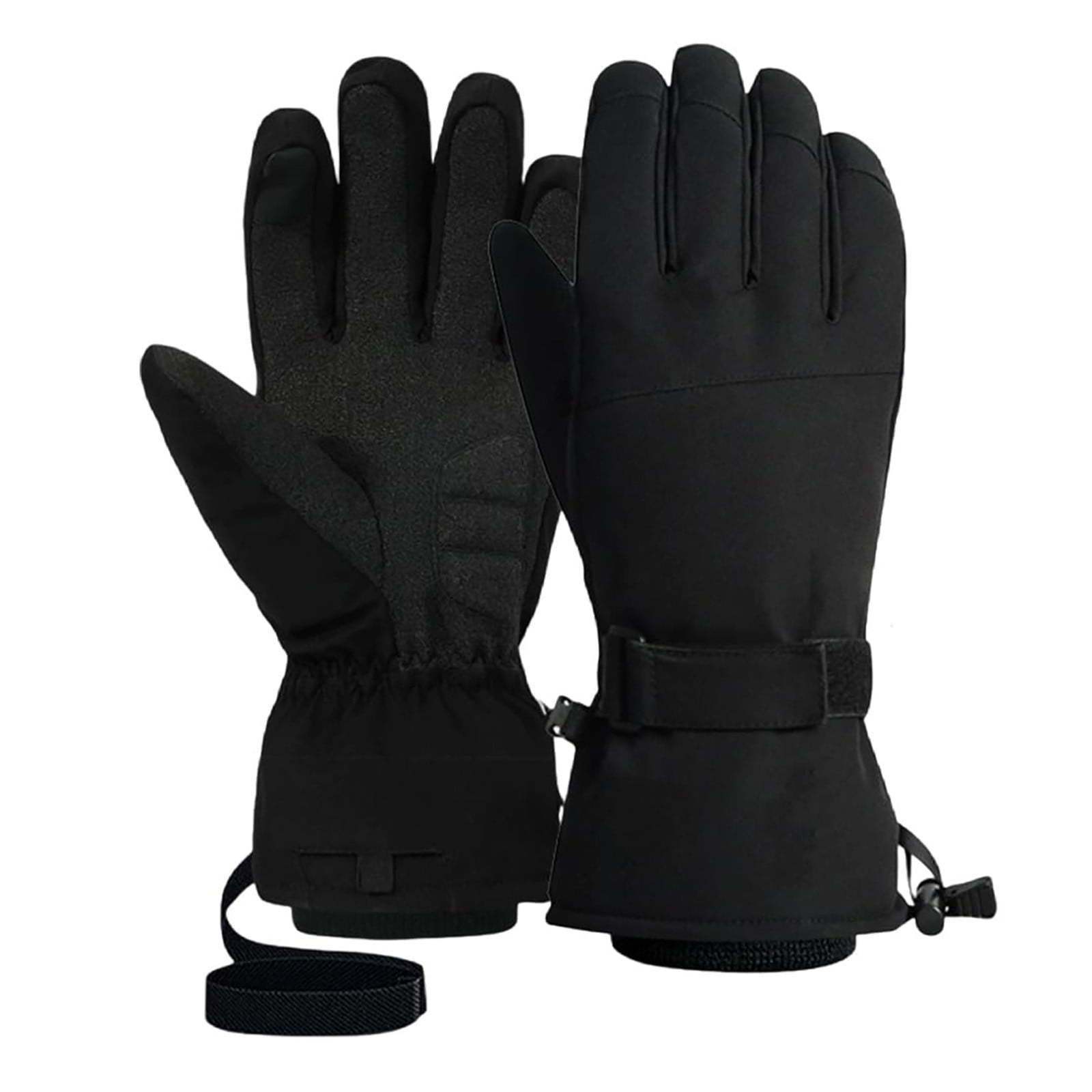 Gloves,Pro Ski Gloves With Wrist Guards Thermal Cold Weather Touchscreen Snowboard Gloves Ideal For Skiing Snowboarding