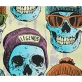 thumbnail image 4 of oneOone Cotton Flex Primrose Fabric Skull Sewing Craft Projects Fabric Prints By Yard 40 Inch Wide, 4 of 4