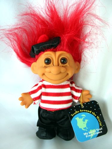 troll with red hair