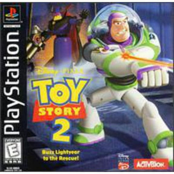 Pre-Owned Toy Story 2: Buzz Lightyear to the Rescue! - Complete in Box - Black Label - Tested - PS1 Playstation 1 PSX