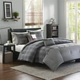 thumbnail image 2 of Intelligent Design Daryl 5 Piece Comforter Set, Grey, King/California King, 2 of 5