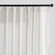 thumbnail image 1 of Cortinas Jinchan, mezcla de lino a rayas, 229 cm de largo, color gris, 2 paneles, 1 of 9