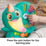 Fisher-Price Linkimals Narwhal Interactive Electronic Learning Toy for Toddlers with Lights & Music