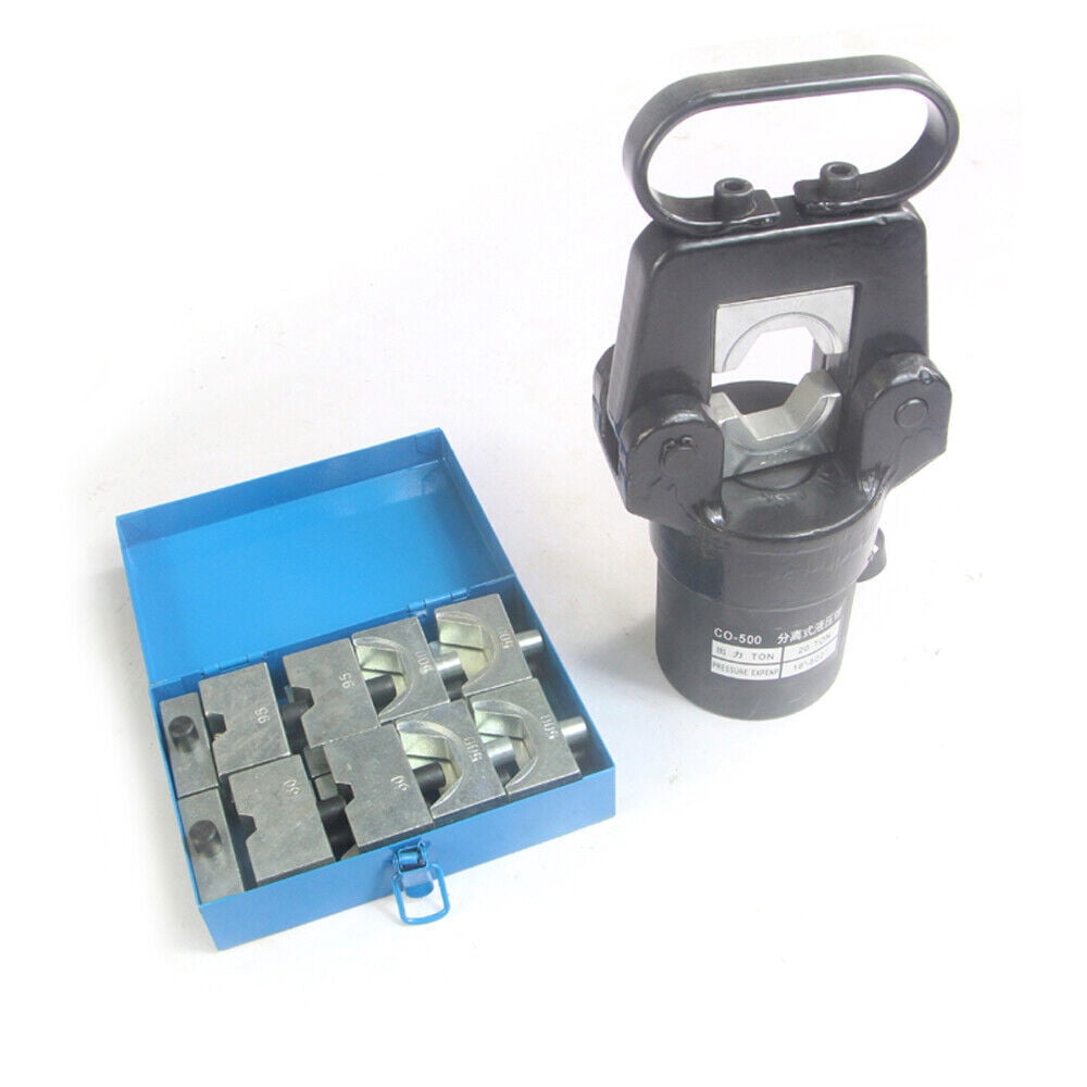 Fichiouy 20T Hydraulic Crimper 360°Head Plier Crimping Tool for Cable Wire Rope 16-400mm2