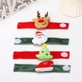 thumbnail image 1 of RV 4 piezas decoración de Navidad pequeño árbol ciervo Pat círculo niños adultos pulsera brillar Electrónica, 1 of 5