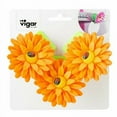 thumbnail image 3 of Vigar Flower Power Orange Magnetic Bag Clip - 3pk, 3 of 3